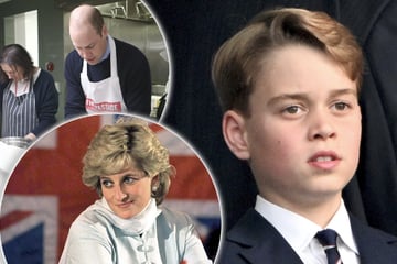 Rührender Rückblick: Prinz George tritt gemeinsam mit Papa William in Prinzessin Dianas Fußstapfen