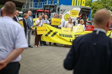 Berlin: Protest-Kolonne rollt auf Berlin zu: Kommunen machen Druck auf Merz