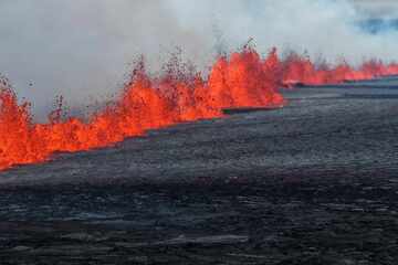 Fired up! Icelandic volcano erupts for the ninth time since the end of 2023