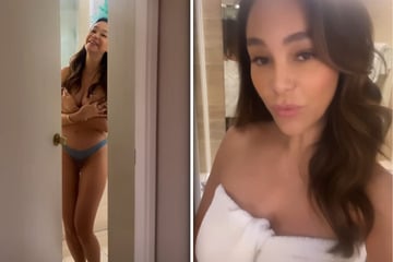 Verona Pooth: Verona Pooth: Nackedei-Show im Bad - "Ist da überhaupt ein Höschen bei?"