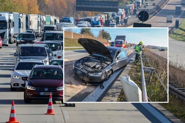 Unfall A4: Kilometerlanger Stau nach Unfall auf A4