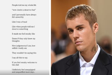 Justin Bieber äußert sich zu psychischer Gesundheit: "Fühle mich unwürdig"