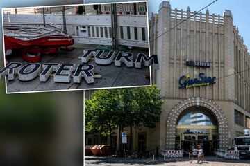 Chemnitz: Nanu, warum wurden die Buchstaben von der Galerie Roter Turm in Chemnitz entfernt?