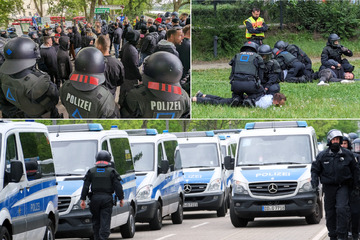 Leipzig: Pyro, Sitzstreiks und rivalisierende Gruppen: So bereitet sich Leipzigs Polizei auf die EM vor