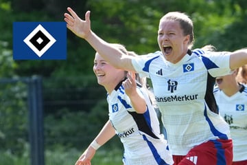 Jubel auch bei den HSV-Frauen: Mit einem Heimsieg in die Bundesliga
