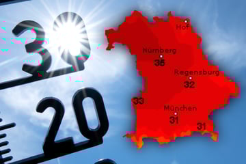 Wetter in Bayern: Sommerlicher Sonntag, Achtung am Mittwoch