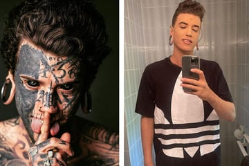 Tattoo-obsessed man Ethan Bramble shocks partner with insane tattoo ...