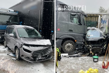 Unfall A6: Massen-Crash auf der A6: 18 Fahrzeuge, mehrere 100.000 Euro Schaden, Stau!