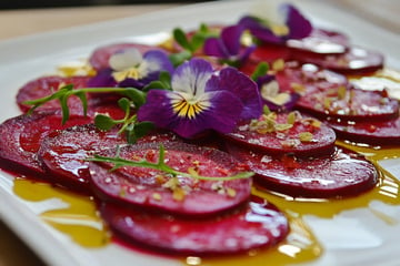 Rezept des Tages vom 28.8.2024: Rote-Bete-Carpaccio