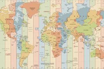 Nichts mit Russland oder Kanada: Dieses Land hat die meisten Zeitzonen