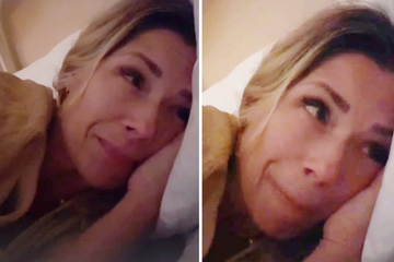 Tanja Szewczenko mit Schweinegrippe im Bett: Deshalb heult sie in ihrer Instagram-Story