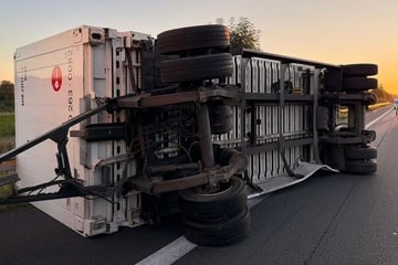 A2 bei Braunschweig nach Lastwagenunfall teils gesperrt