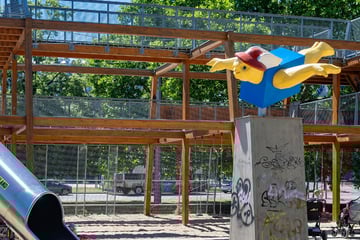 Dresden: Merkur vom Dresdner Wall-Spielplatz kann wieder lachen
