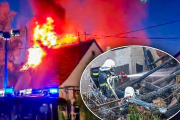 Riesiger Schaden: Flammen zerstören Scheune, Bewohner verlieren ihr Zuhause