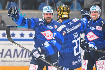 Dresdner Eislöwen drehen Spiel gegen starken Selber Goalie