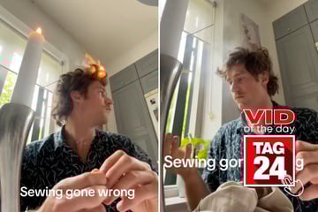 Viral Video of the Day for May 19, 2025: TikToker's hair goes up in flames after candle mishap!