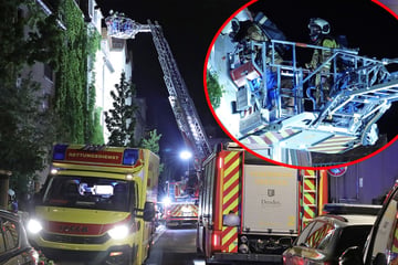 Dresden: Glühende Kippe zurück in Schachtel gesteckt: Wohnungsbrand in Pieschen löst Großeinsatz aus