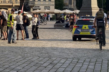 Dresden: Pro-Palästina-Demo auf Neumarkt: Plötzlich brüllt ein Mann los