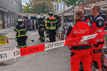Hamburg: Alarm am Einkaufszentrum: Erst Rauchentwicklung, dann ist plötzlich der Strom weg