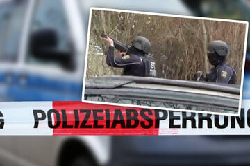 Frau soll mit Waffe vom Balkon gezielt haben: Polizei-Großaufgebot in Neustädter Feld