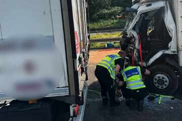 Schwerer Lkw-Unfall am Kreuz Köln-West: A4 gesperrt