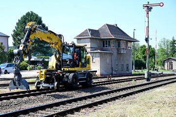 Bahnstrecke Nossen - Meißen nach Sanierung wiedereröffnet