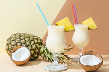 Karibik im Glas: Alkoholfreier Cocktail Virgin Colada