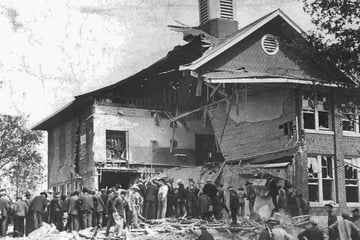 Heute vor 99 Jahren: Explosion tötete 38 Kinder - das Schulmassaker von Bath
