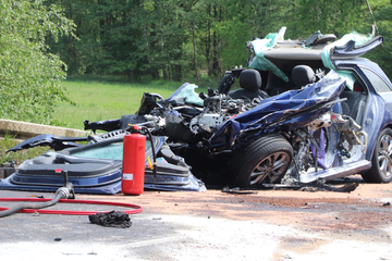 Crash beim Überholen: Mann stirbt nach heftigem Unfall in Brandenburg!