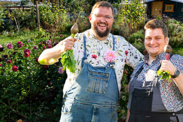 Dresden: Bei Toni und Kjeld kreucht und fleucht es: Sie haben Dresdens schönsten Öko-Garten