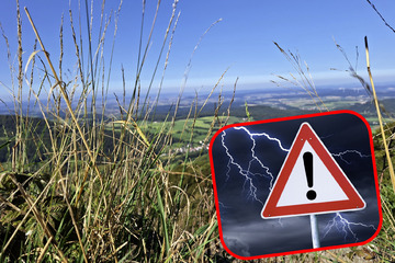 Tschau, heißer Spätsommer: In Thüringen drohen kräftige Gewitter - Temperatursturz!