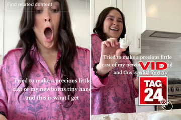 Viral Video of the Day for September 7, 2024: Hand cast of baby goes hilariously wrong!