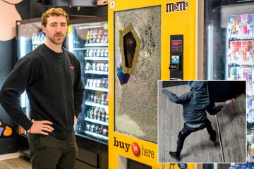 Chemnitz: Aufgeweckter Obdachloser zerlegt Automaten-Späti in Chemnitz