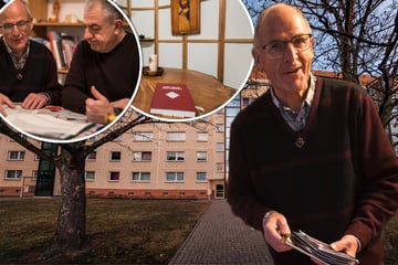 Leipzig: "Kleiner Bruder" lebt und arbeitet in Leipzig-Grünau: Wenn Gott dich in die Platte führt