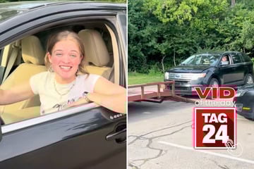 viral videos: Viral Video of the Day for June 17, 2025: Woman pulls off unbelievable tow job with broken van!
