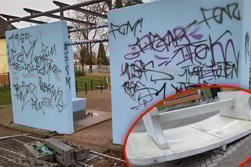 Noch vor der Eröffnung: Unbekannte Täter zerstören neuen Spielplatz in Magdeburg