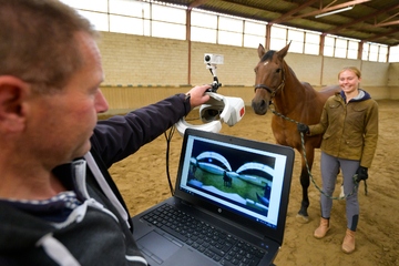 Ayudas visuales en tiempo real: Tinkerer desarrolla gafas para caballos