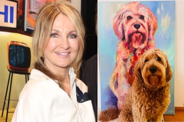 Besondere Überraschung per Post: Frauke Ludowigs Hund Cooper verewigt