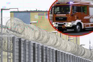 Feuerwehr rückt zu JVA aus: Insasse steckt Gefängniszelle in Brand