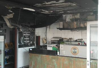 Feuer in Ludwigsburger Schnellrestaurant: Fünf Verletzte