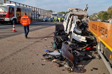 Unfall A2: A2 Richtung Berlin gesperrt: Unfall zwischen Grebser Heide und Lehnin