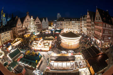 Frankfurt: Frankfurter Weihnachtsmarkt: Preisentwicklung, GEMA-Probleme und musikalische Star-Premiere