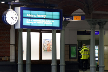 Hamburg: Verdächtiger Gegenstand gefunden: Bahnhof geräumt