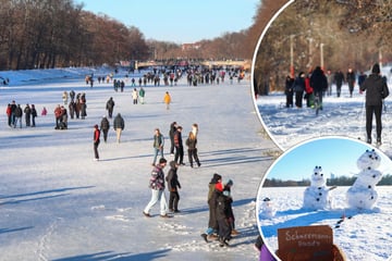 Leipzig: Nach Sturmtief "Elli": Leipziger genießen das Winter-Wetter