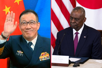 US and China defense chiefs hold first talks in over a year amid tensions