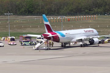 Schrecksekunde am Kölner Flughafen: Start Sekunden vor Abflug abgebrochen!