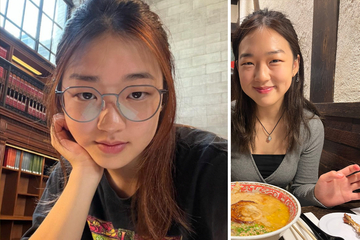Studentin lässt sich in Restaurant fotografieren: Als sie das Bild ansieht, ist sie geschockt