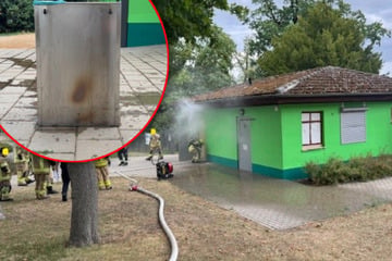 Öffentliche Toilette brennt im Harz: Polizei sucht nach dem Feuerteufel