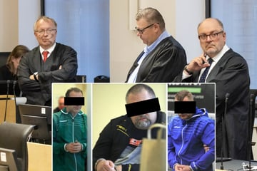 Lange Gesichter auf der Anklagebank: Uhren-Räuber von Glashütte schwänzen Termin!