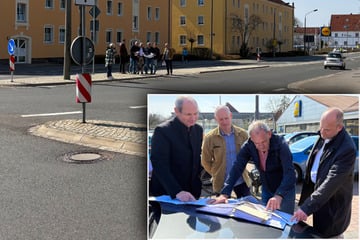 Wetter ist schuld: Sächsische Bundesstraße kann nicht freigegeben werden